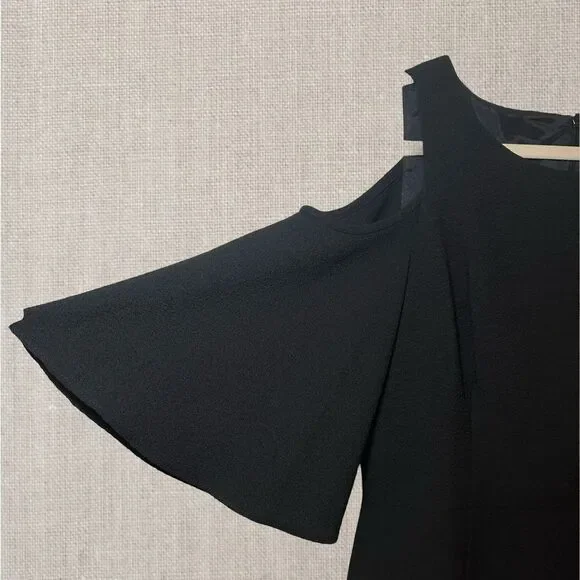 Black Halo Adera Cold Shoulder Dress